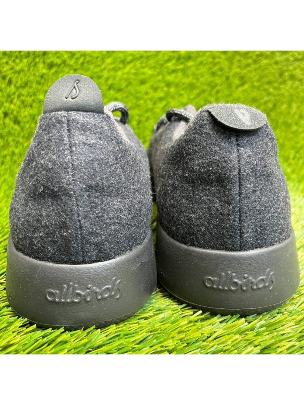 Allbirds Wool Runners Mens Size 9‎ Black Athletic Running Walking Shoes Sneakers